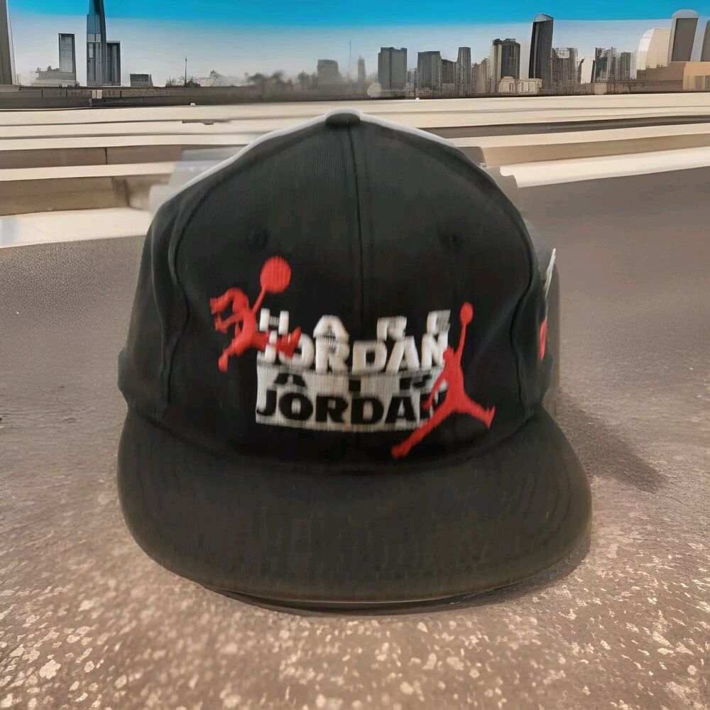 Vtg 1991 Nike Air Jordan Hare Jordan Snapback Hat Bugs Bunny Promo 90s READ
